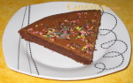 Photo d une part de gâteau Moelleux au chocolat